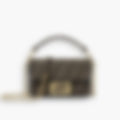 Underarm Flap 20 – Brown Leather | Gold Hardware