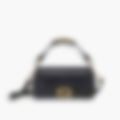 Underarm Flap 25 – Black Leather | Silver Hardware