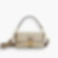 Underarm Flap 27 – Beige Leather | Gold Hardware