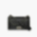 Urban Flap 25 – Black Leather | Silver Hardware