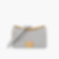 Urban Flap 25 – Gray Leather | Silver Hardware